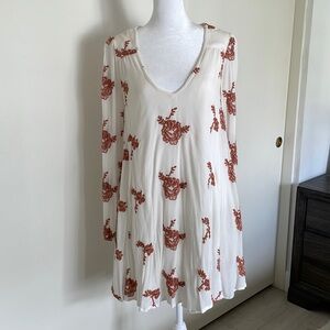Free People Embroidered Dress